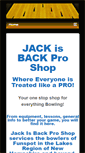 Mobile Screenshot of jibproshop.com